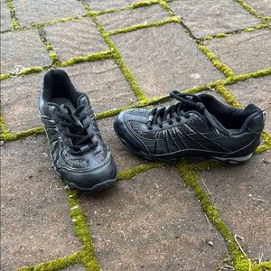 Sketchers Black Sequin-Embellished Sneakers